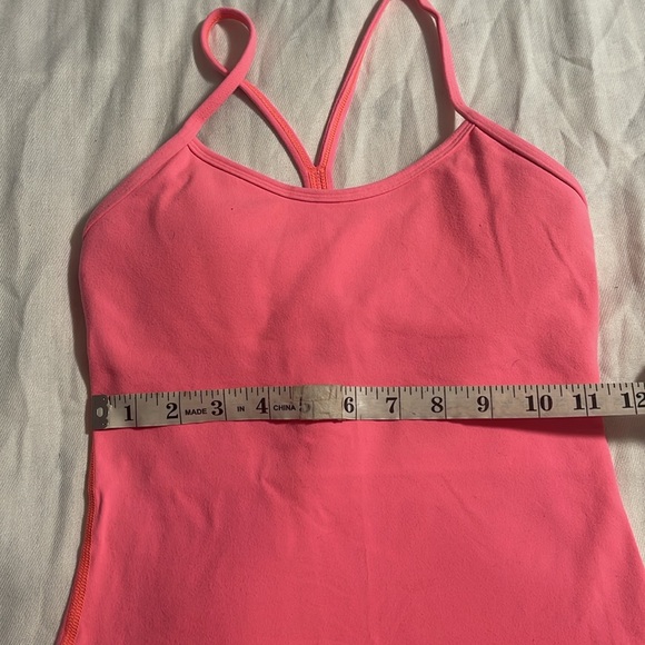 Lululemon Power Y Tank in hot pink SZ 2 - Picture 6 of 8